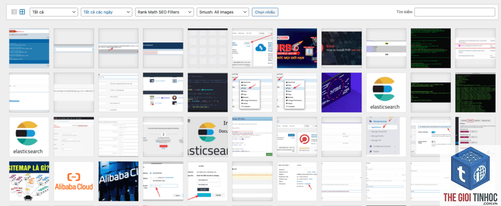 wordpress media library không hiển thị ảnh - Hình 4