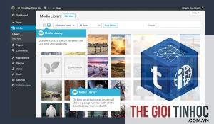wordpress media library là gì