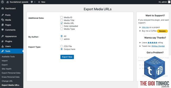 wordpress media library trắng trang - Hình 2