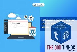 wordpress media sau cập nhật wordpress bị lỗi