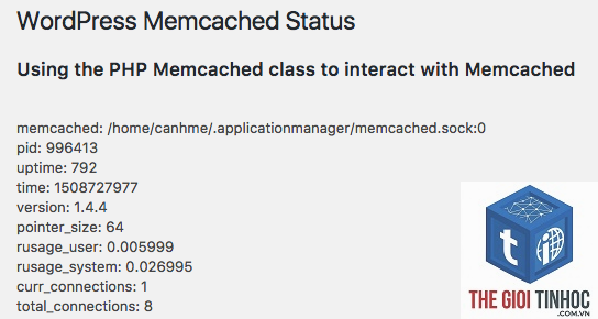 wordpress memcached lỗi - Hình 5