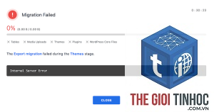 wordpress migration timeout