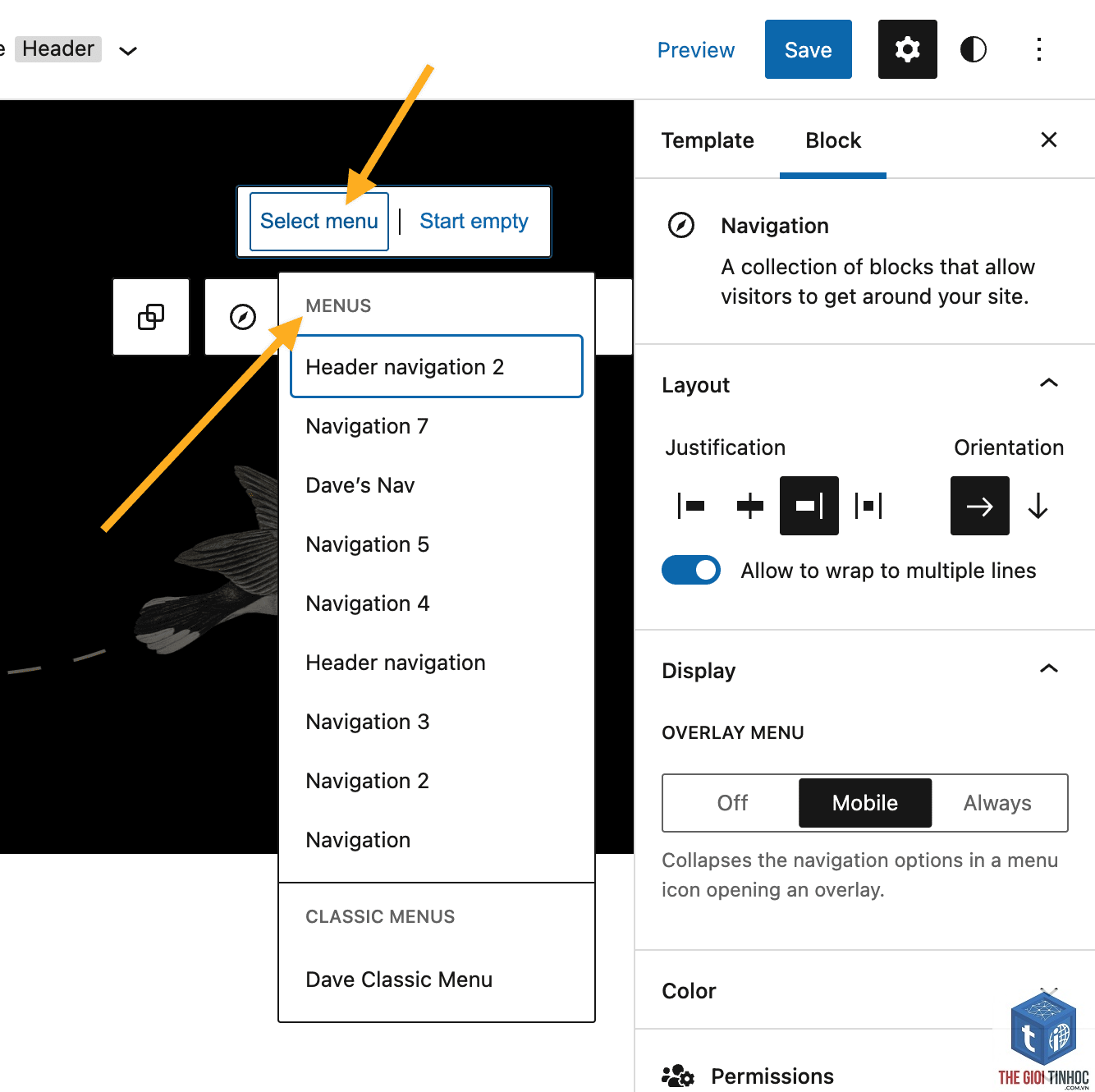 wordpress navigation block là gì - Hình 4
