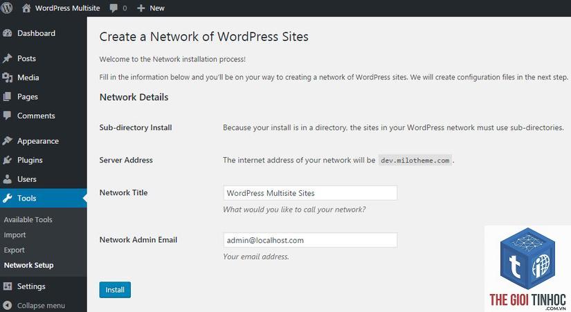 wordpress network admin là gì - Hình 4