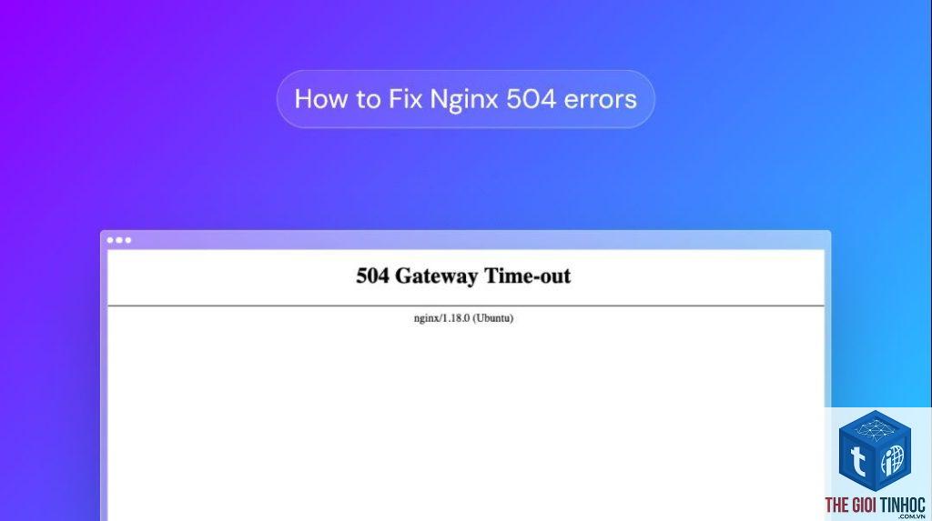 wordpress nginx 504 error