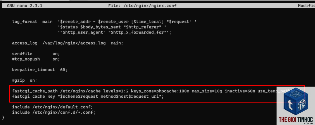 wordpress nginx cache lỗi