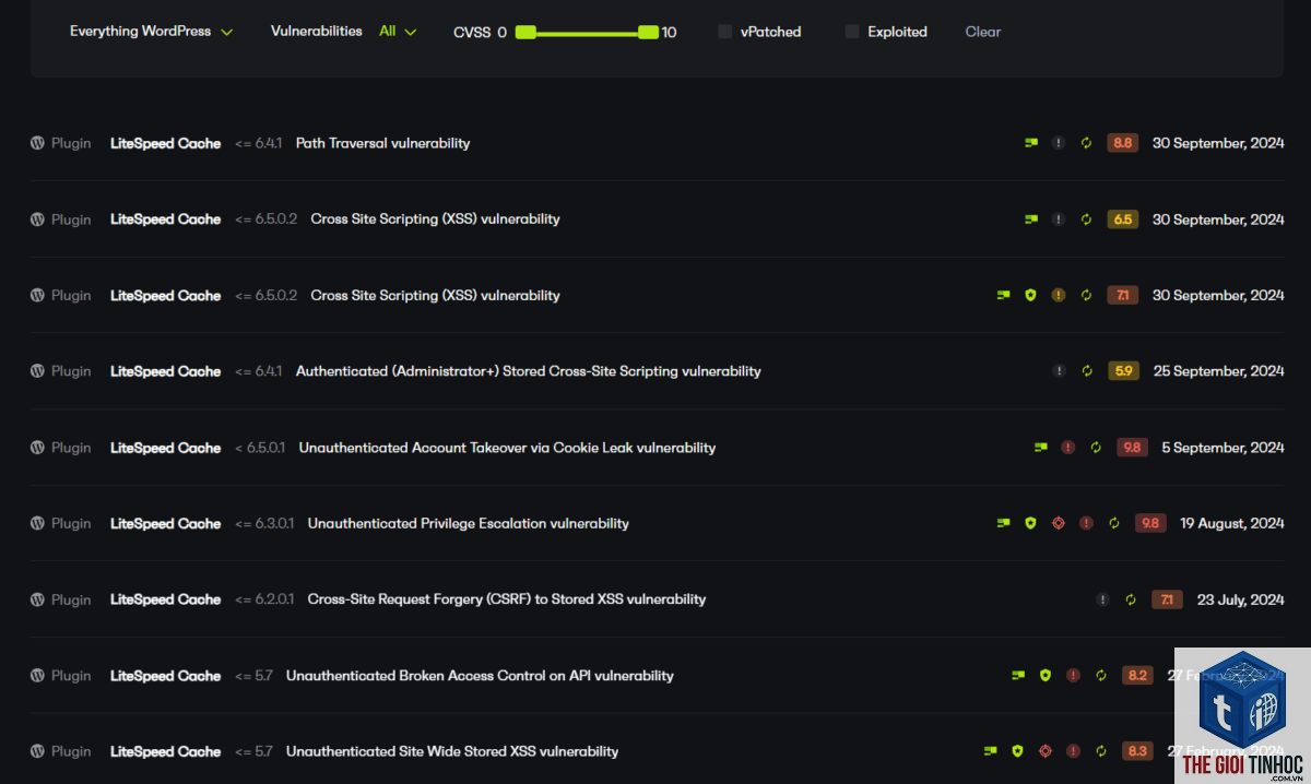 wordpress openlitespeed cache lỗi - Hình 5