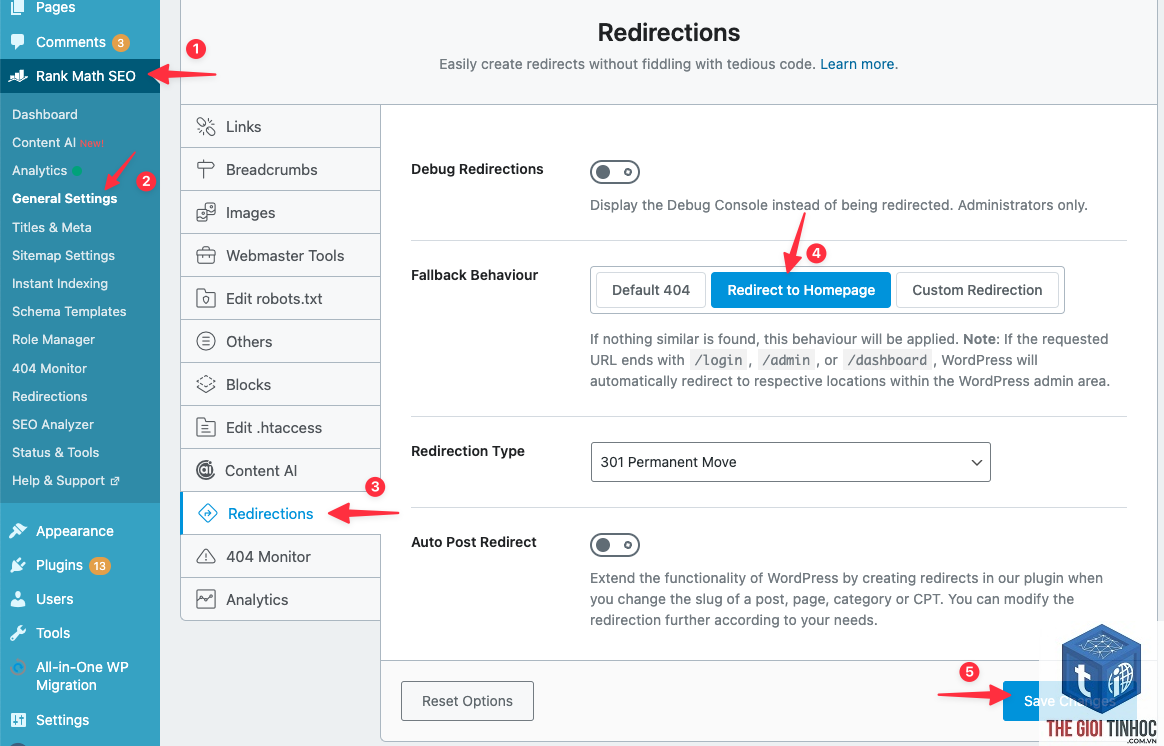 wordpress openlitespeed redirect lỗi - Hình 3