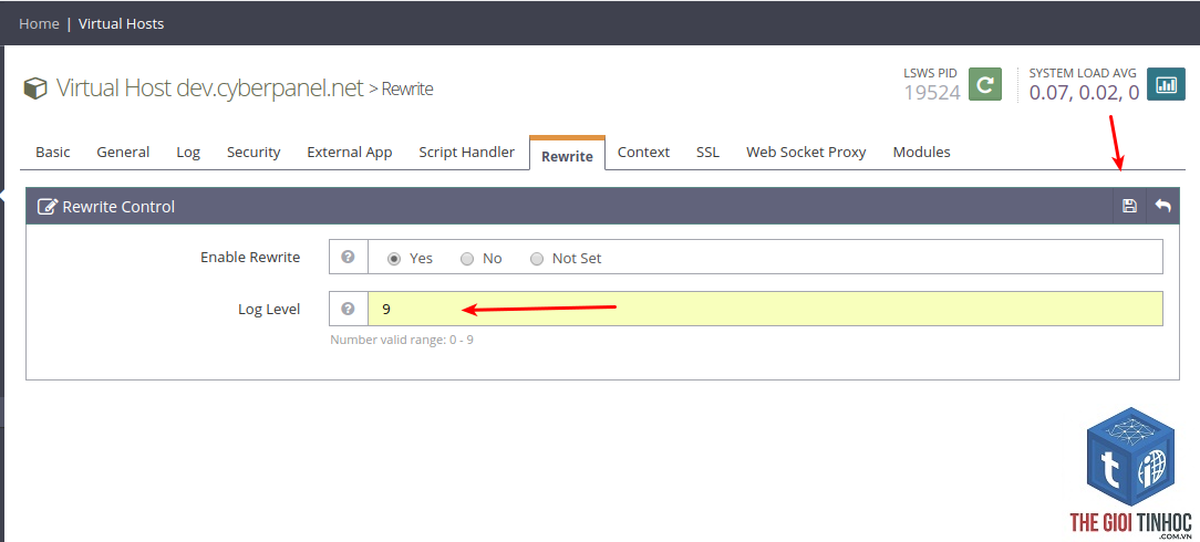 wordpress openlitespeed rewrite lỗi - Hình 3