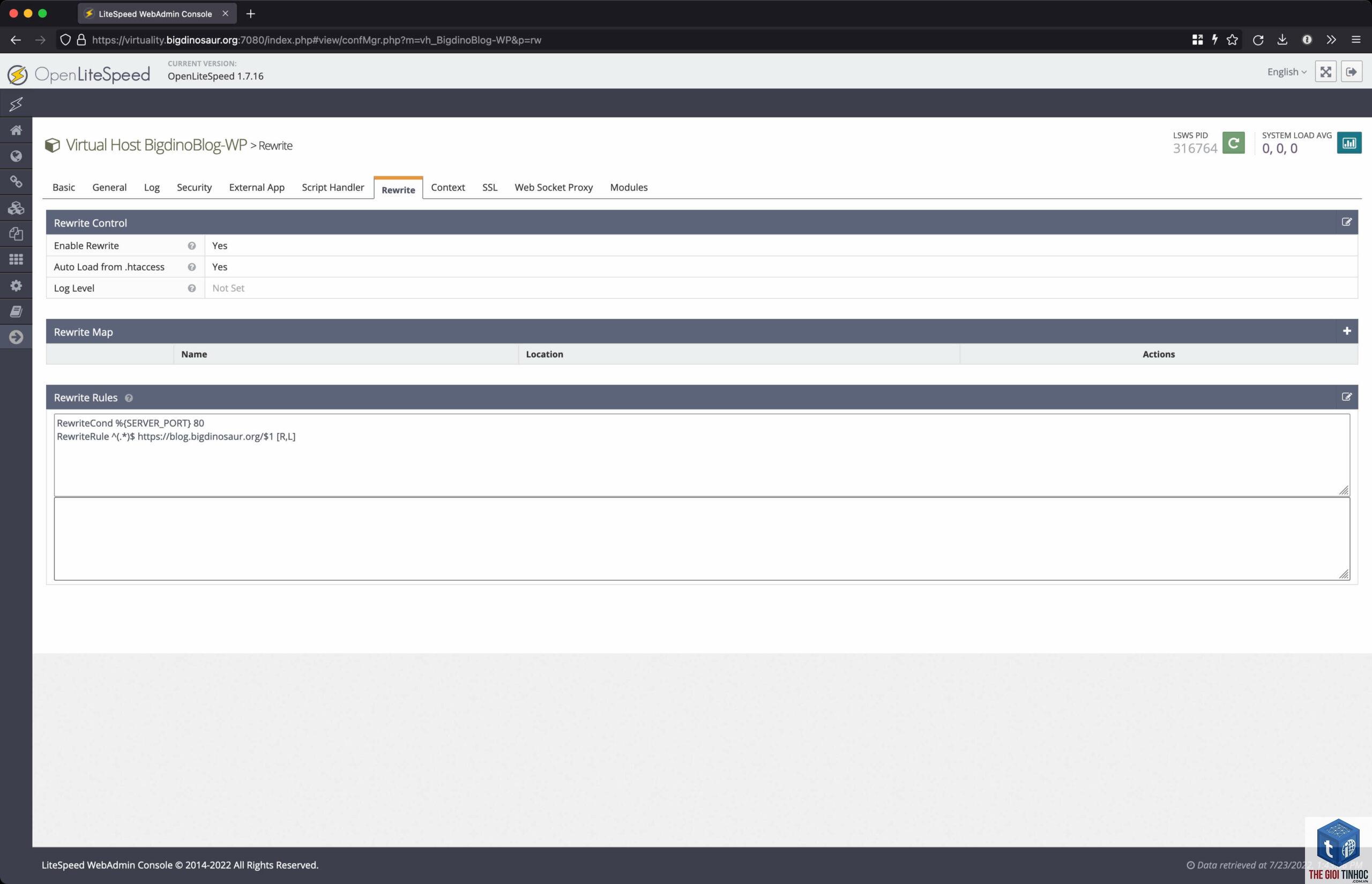 wordpress openlitespeed rewrite lỗi - Hình 4