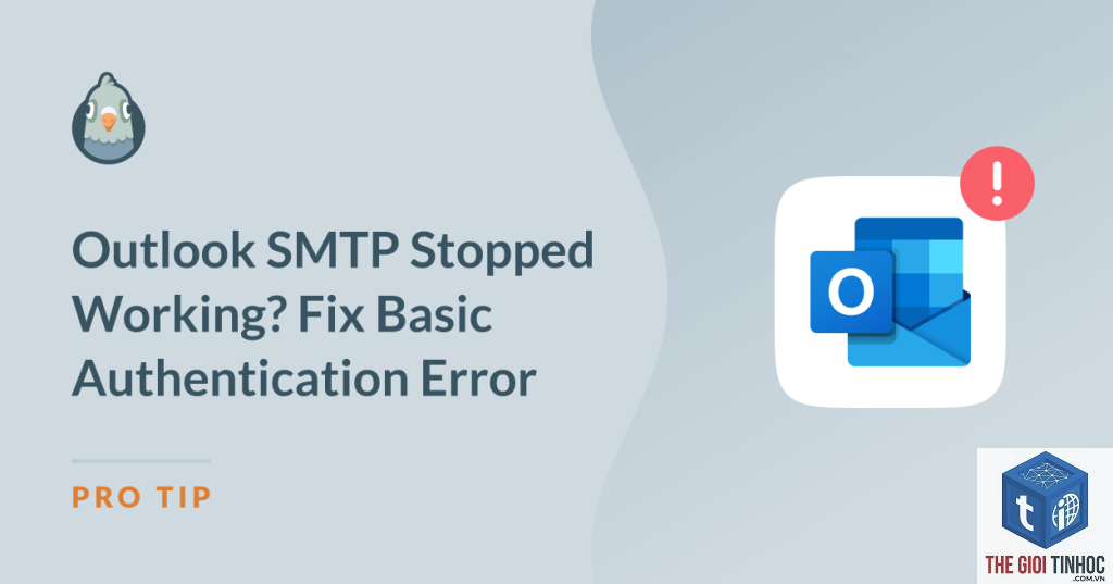wordpress outlook authentication failed