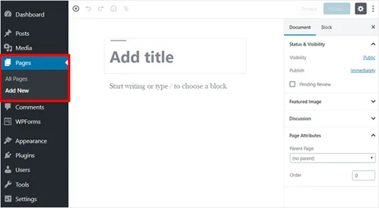wordpress page là gì - Hình 5