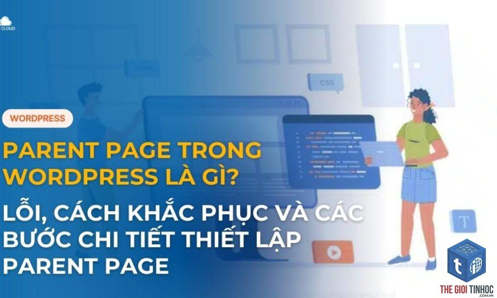 wordpress parent theme là gì