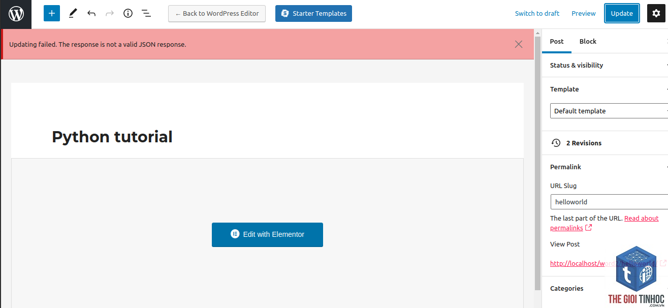 wordpress permalink error - Hình 4