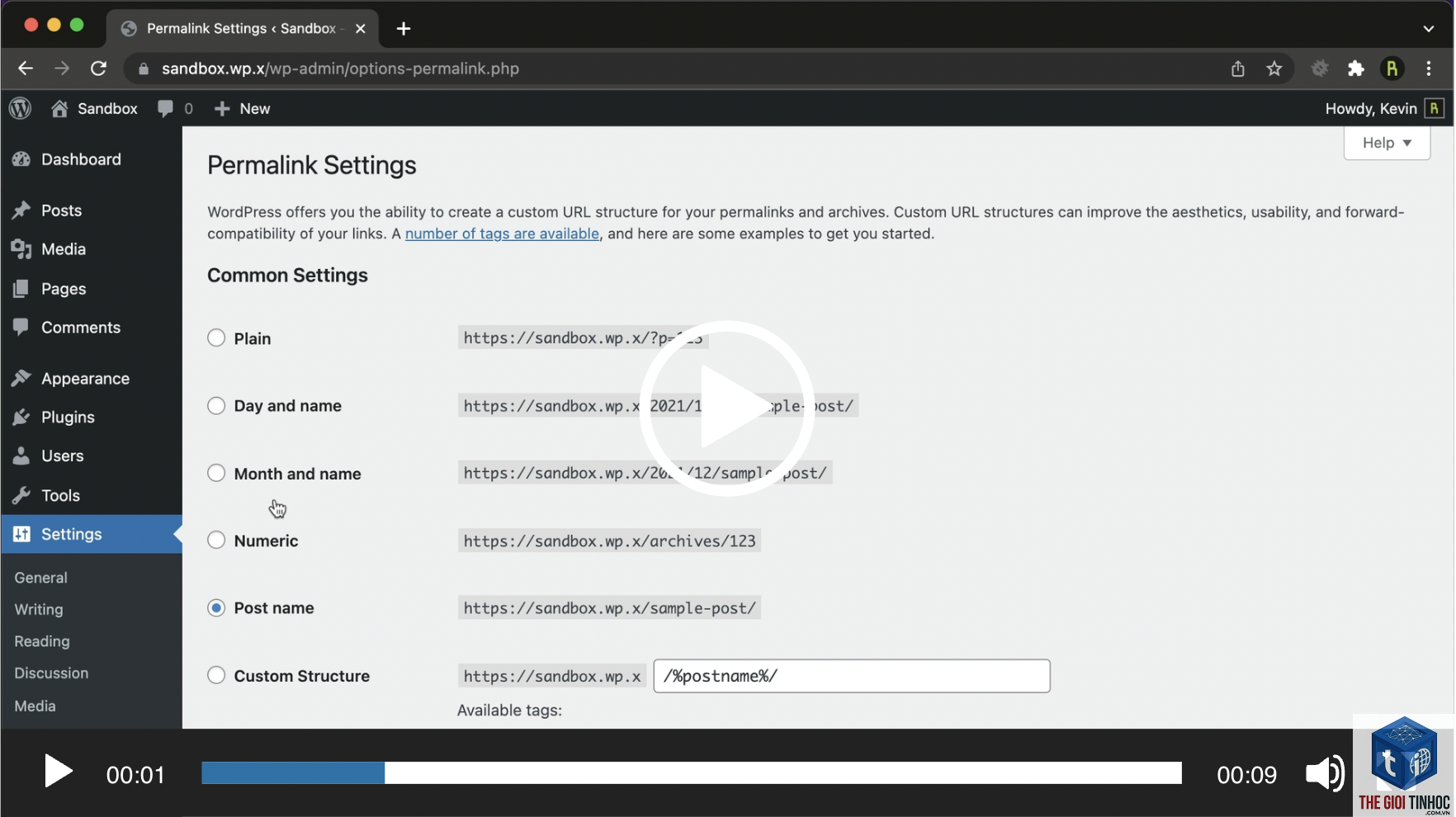 wordpress permalink flush error - Hình 2