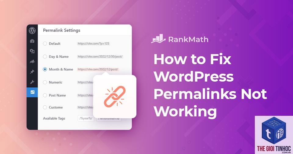 wordpress permalink not working - Hình 2