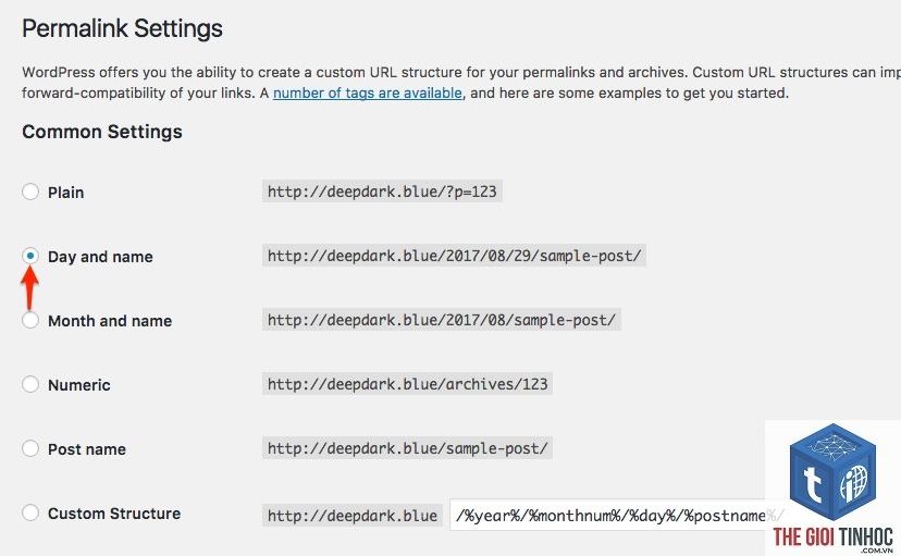 wordpress permalink update failed - Hình 5