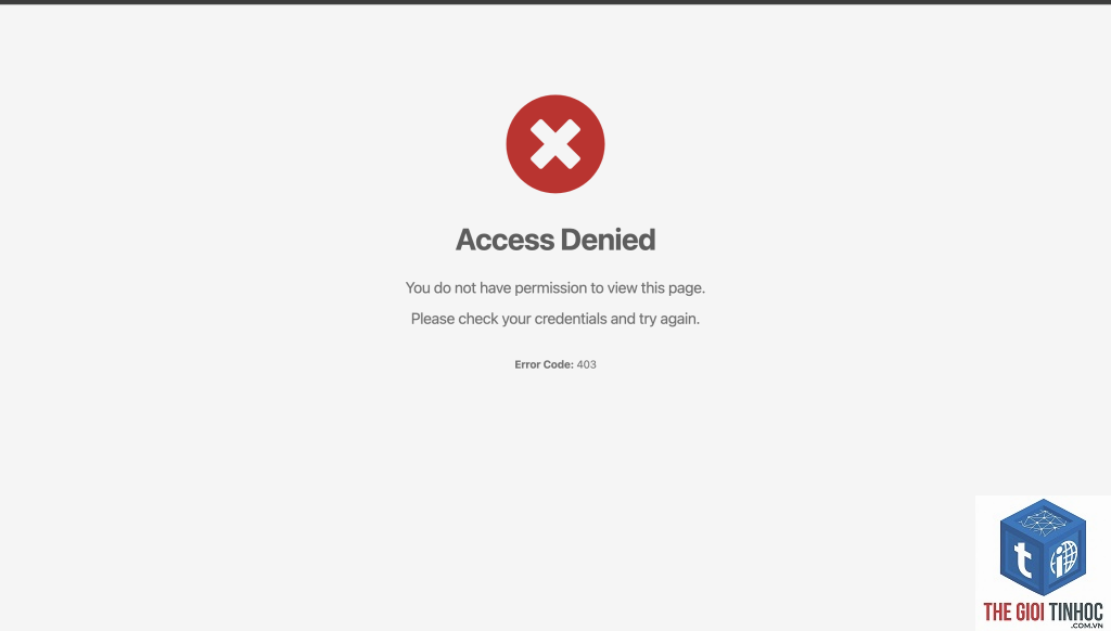 wordpress permission denied
