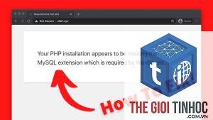 wordpress php extension missing