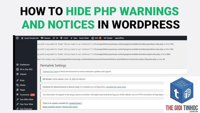 wordpress php notice - Hình 2