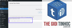 wordpress php upload limit error