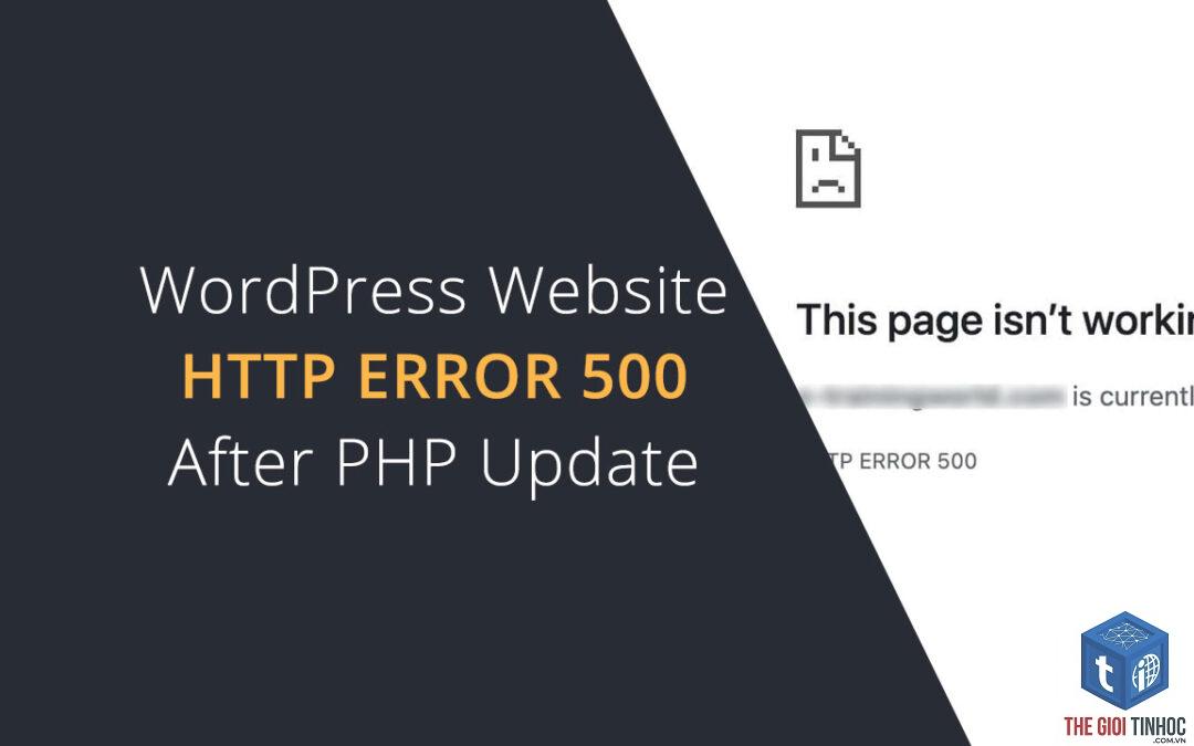wordpress php version error - Hình 3