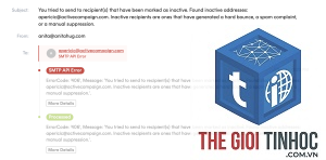 wordpress postmark smtp lỗi
