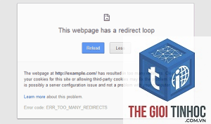 wordpress redirect error