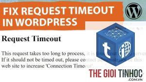 wordpress request timeout