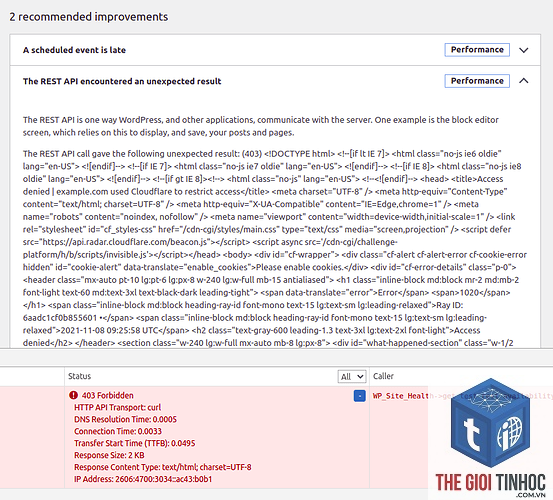 wordpress rest api forbidden