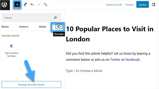wordpress reusable block là gì - Hình 5