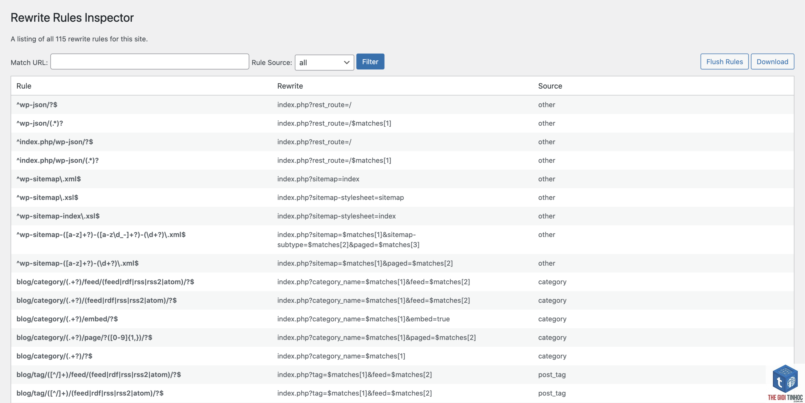 wordpress rewrite rules missing - Hình 5