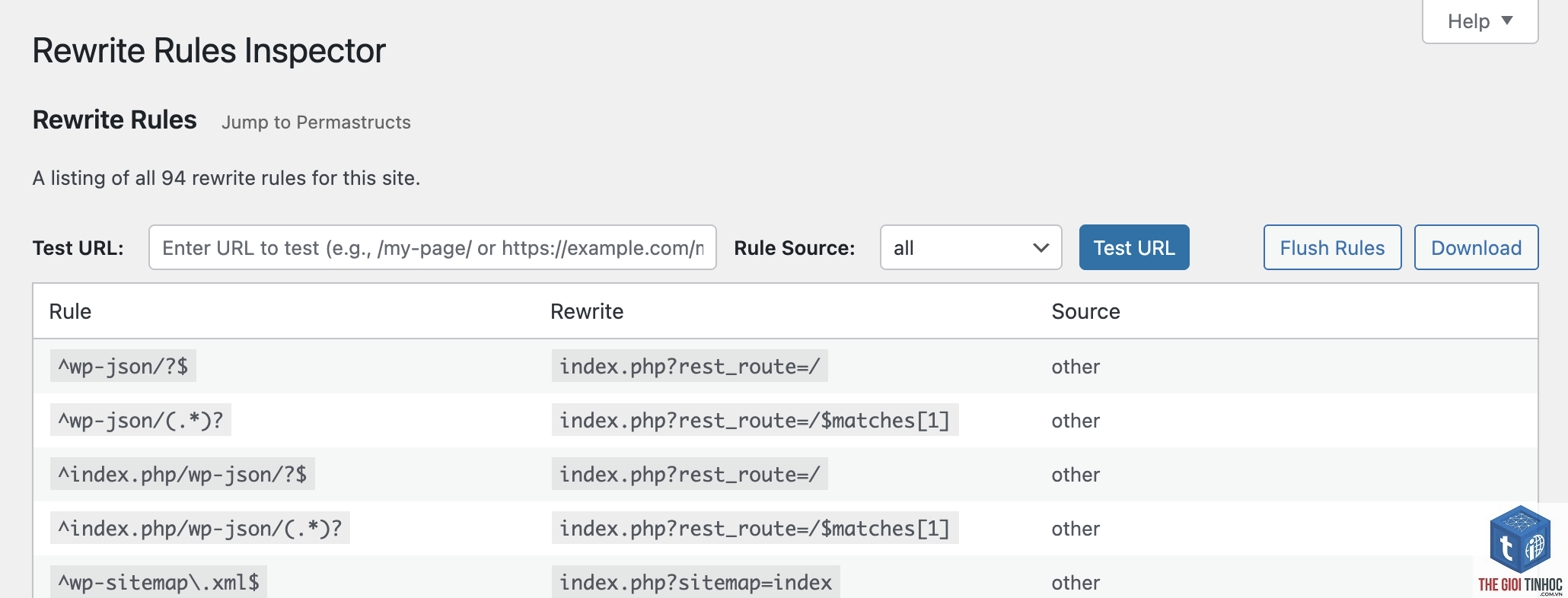 wordpress rewrite rules missing - Hình 1