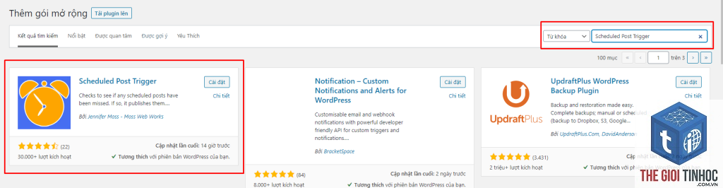 wordpress scheduled email lỗi