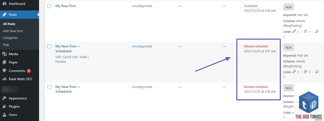 wordpress scheduled email lỗi - Hình 5
