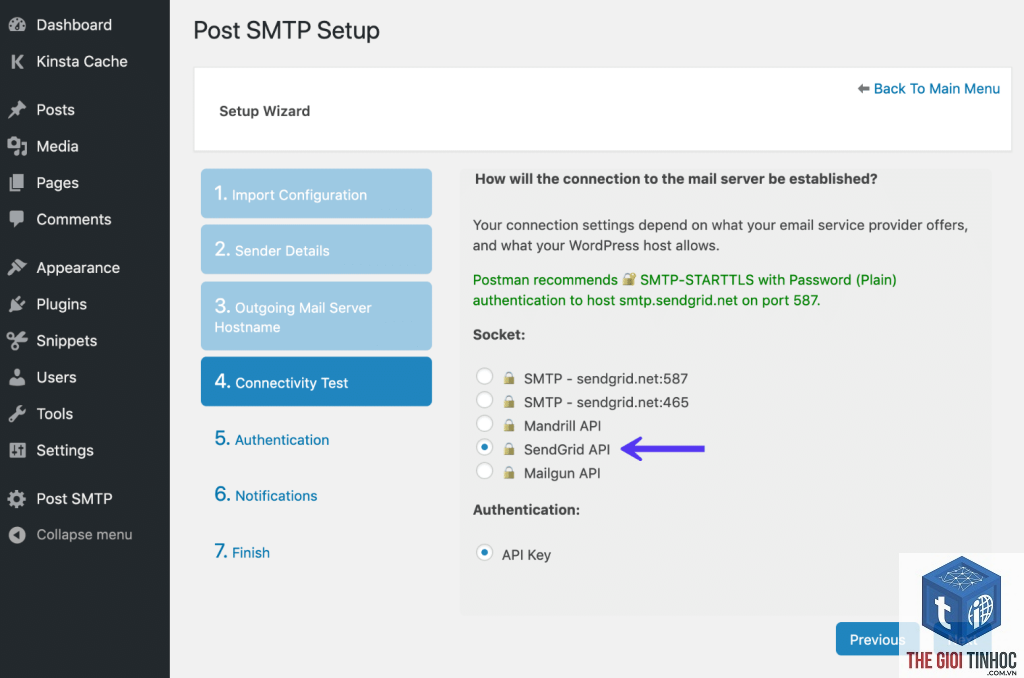 wordpress sendgrid api timeout