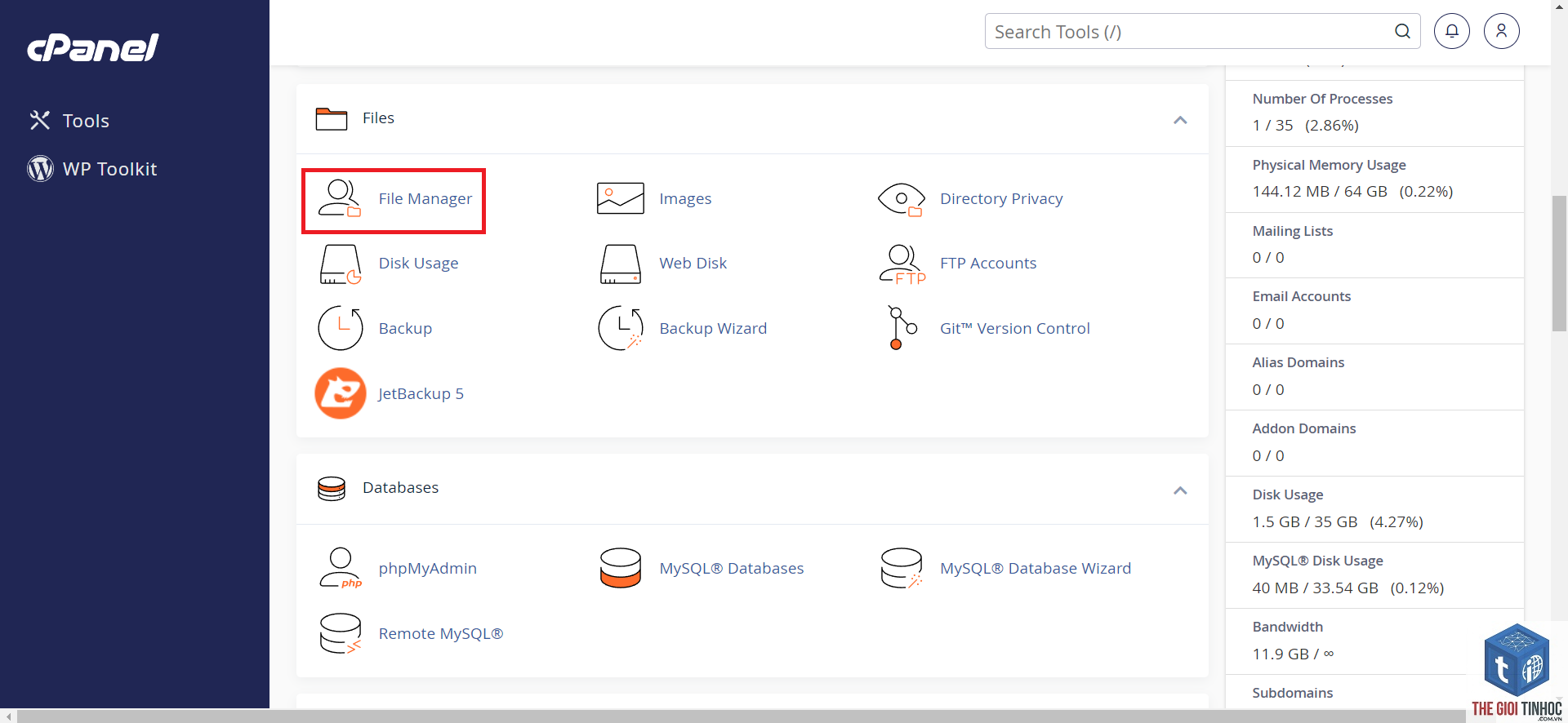 wordpress server bị sập - Hình 3