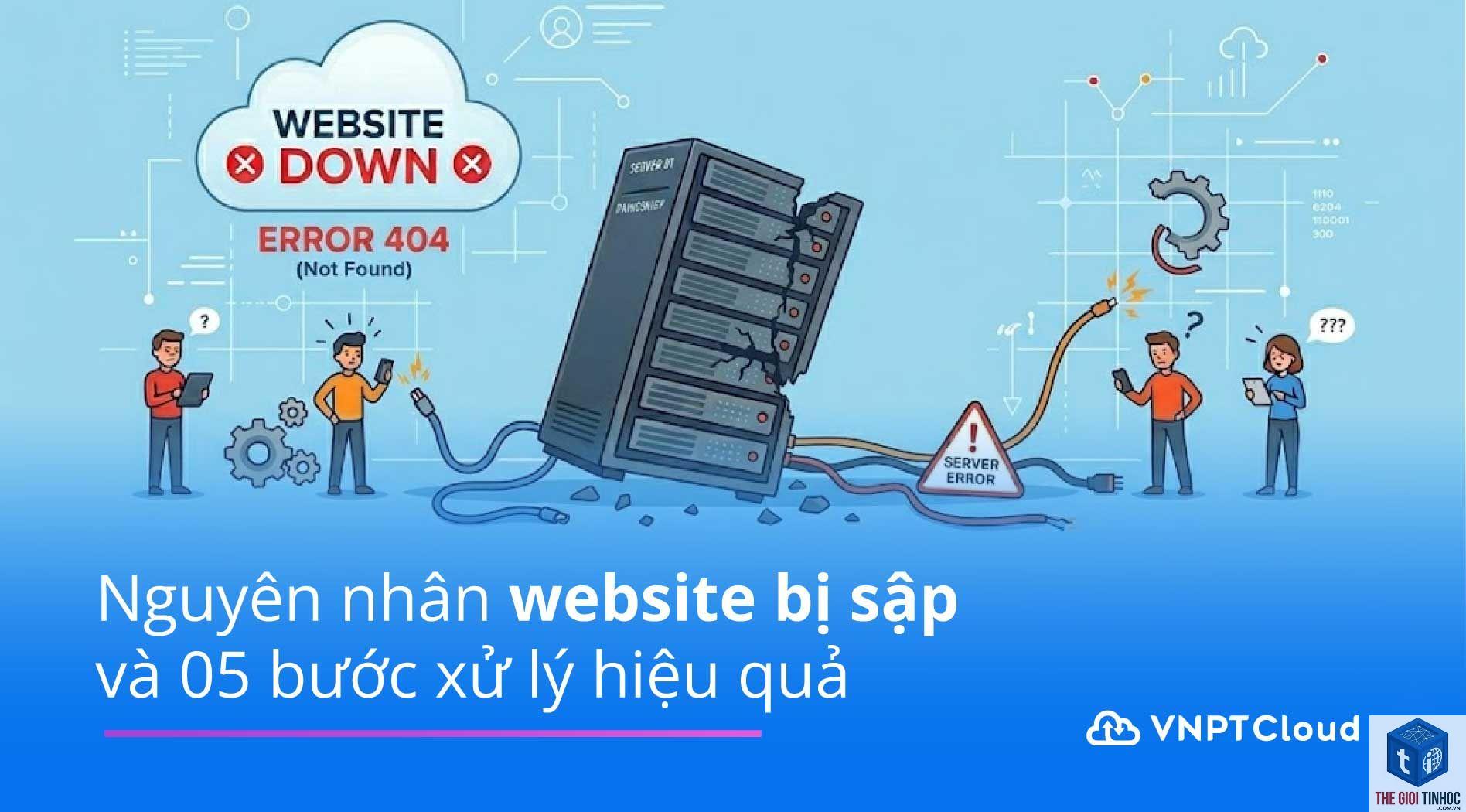 wordpress server bị sập - Hình 1