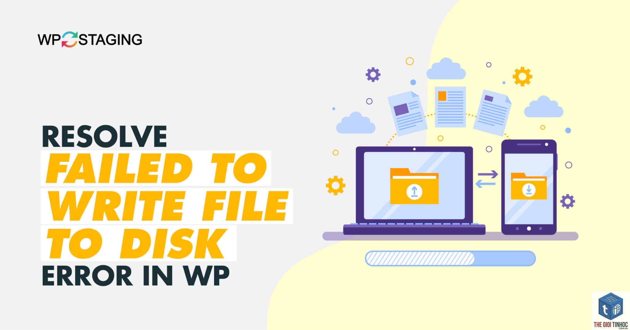 wordpress server disk error - Hình 2