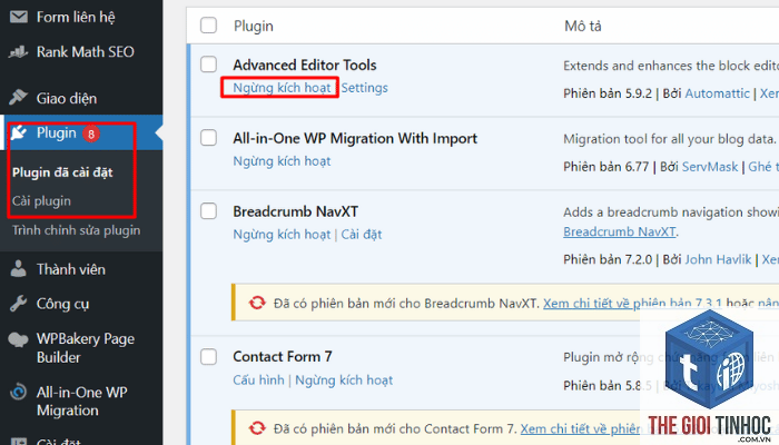 wordpress server migration lỗi - Hình 2
