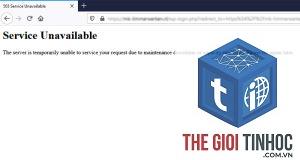 wordpress service unavailable