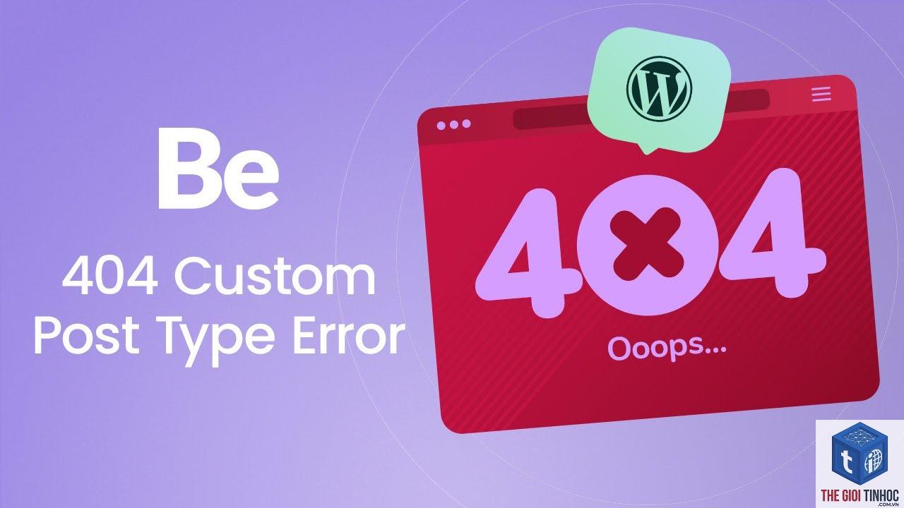 wordpress single post error - Hình 2