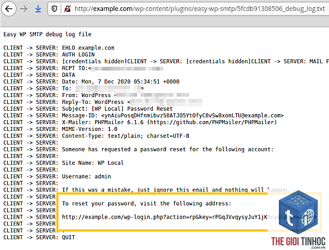 wordpress smtp debug - Hình 4