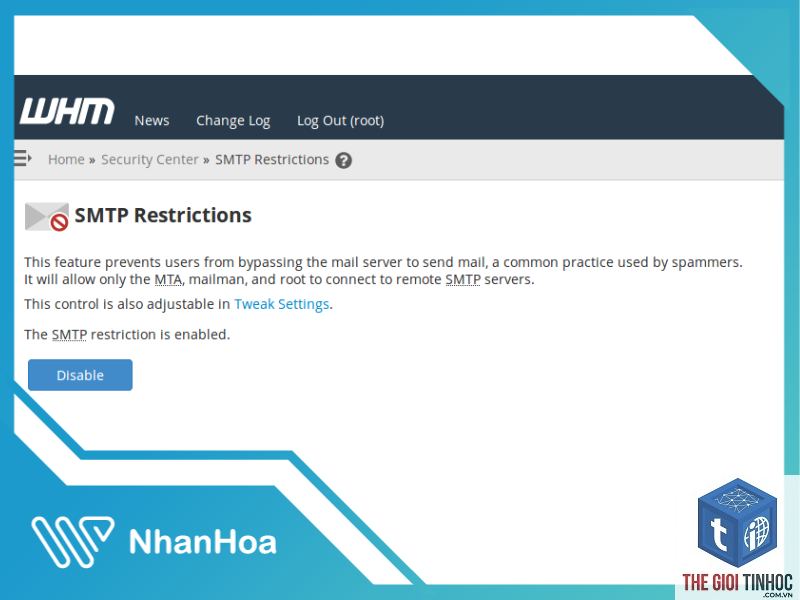 wordpress smtp firewall lỗi