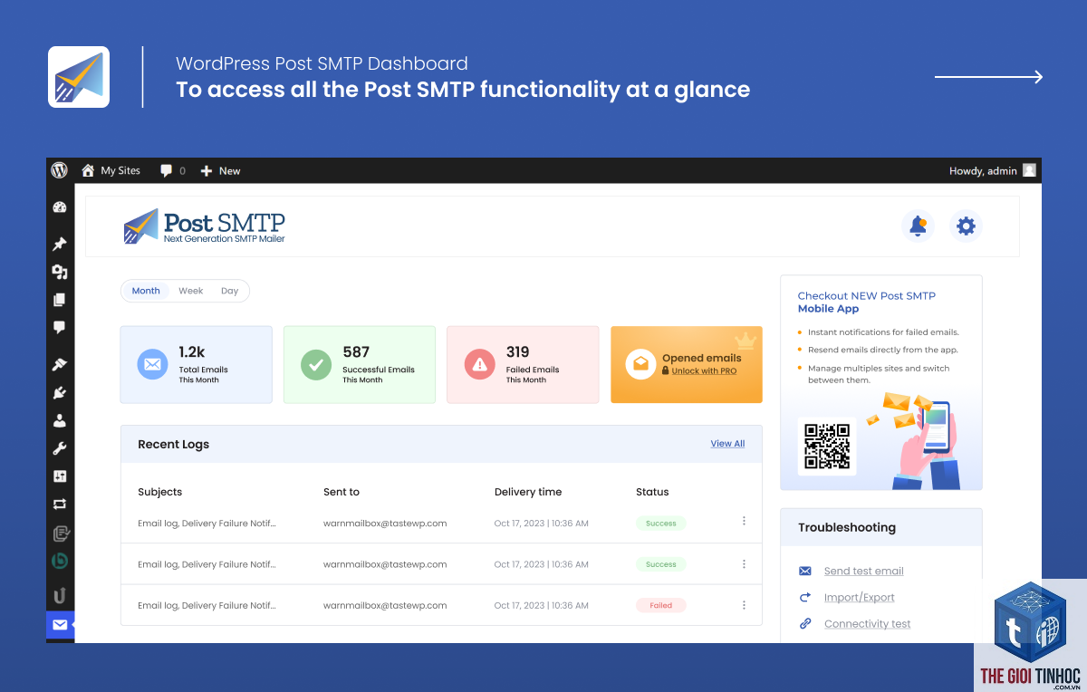 wordpress smtp monitoring - Hình 5