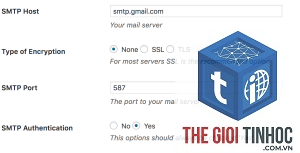 wordpress smtp plugin authentication failed