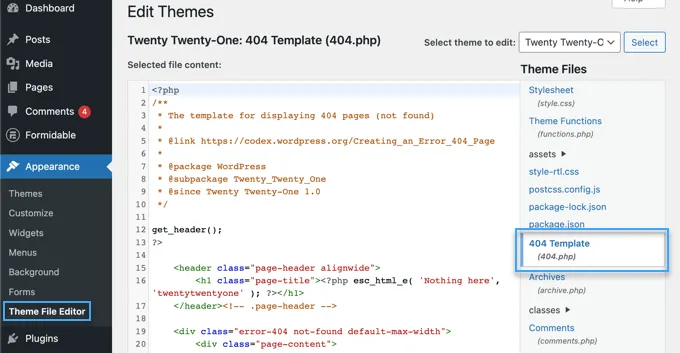 wordpress template là gì - Hình 2