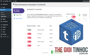 wordpress thumbnail generation timeout