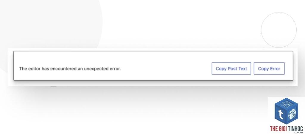 wordpress unexpected error
