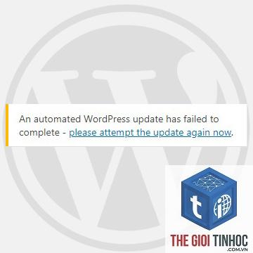 wordpress update core failed - Hình 2